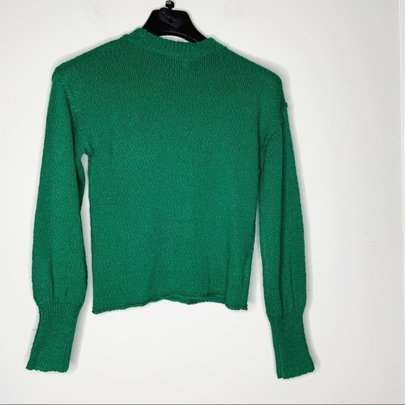 ABOUND Drop shoulder green sweater. XS - Picture 5 of 5